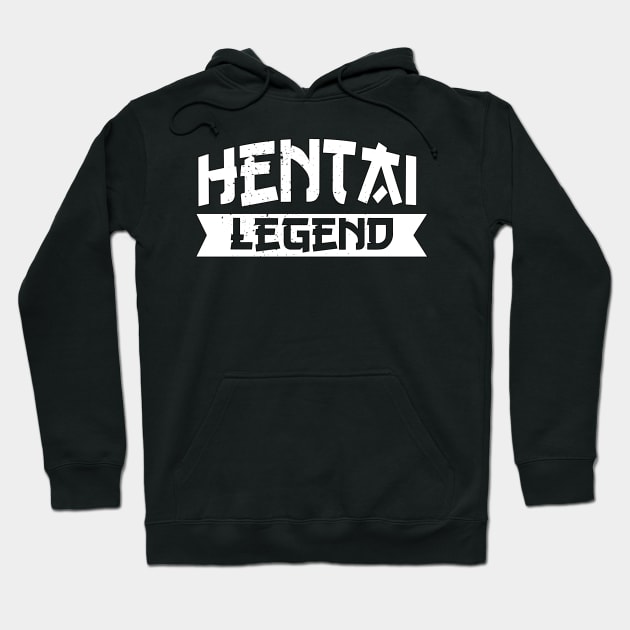 Hentai Legend - Lewd Ecchi Anime Manga Geschenk Hoodie by Alex21